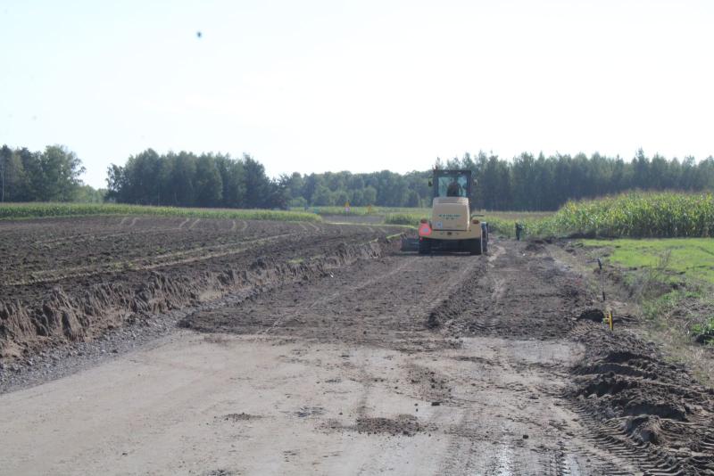 Droga gminna w Pręczkach